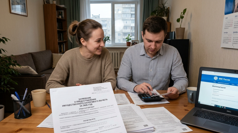 Как получить максимум налогового вычета при ипотеке в 2026 году: 650 000 рублей